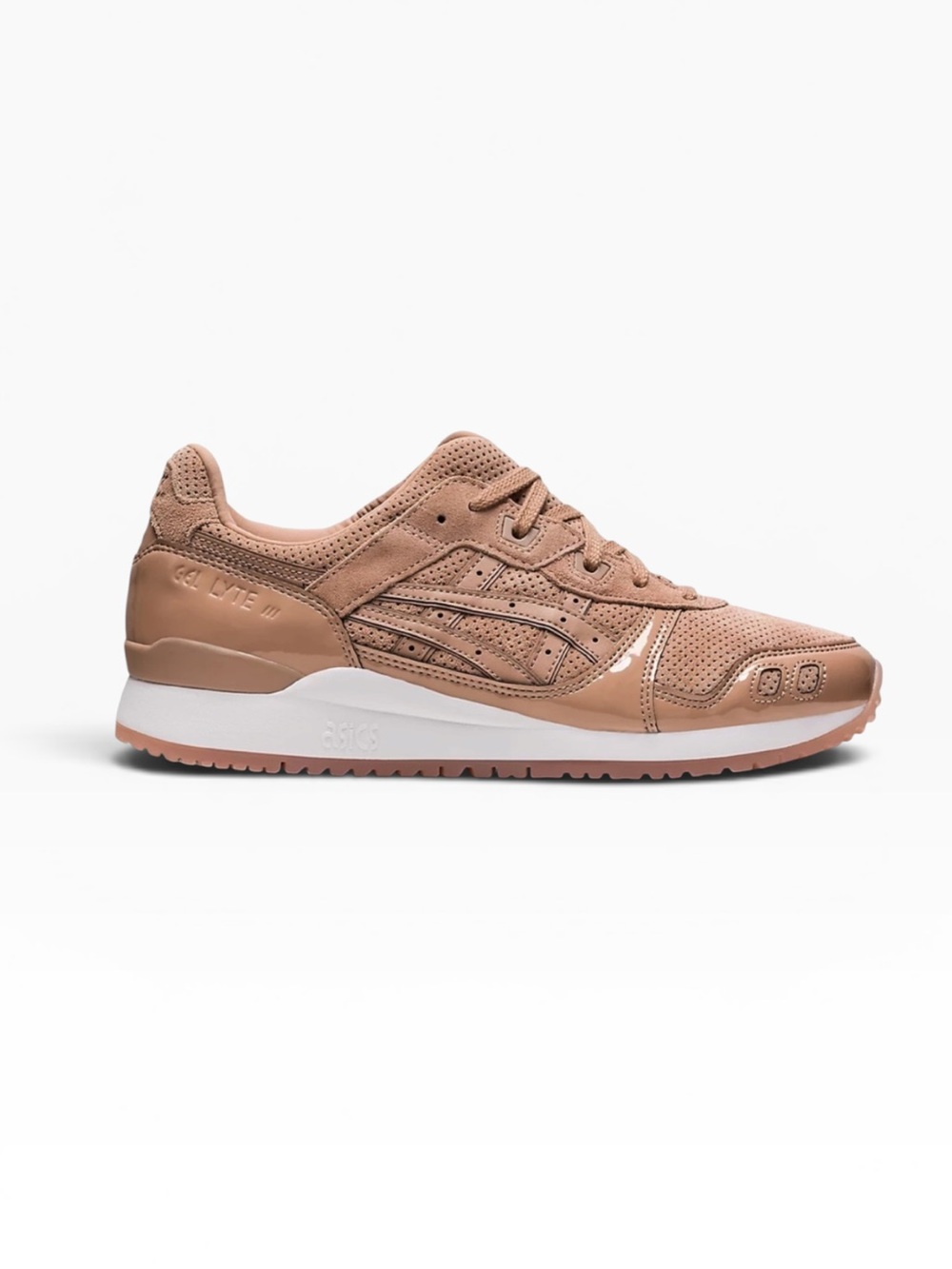 ASICS Mens Dusty Steppe Gel-Lyte III OG Running Sneakers 9 Suede Sport NWT